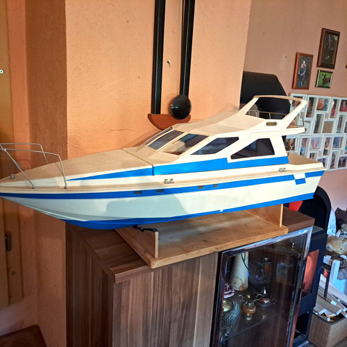 Sonic modellboot holz - rc,
