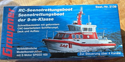Graupner seenotrettungsboot - graupner, rc-seenotrettungsboot