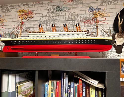 Titanic schiffsmodell aus - titanic,