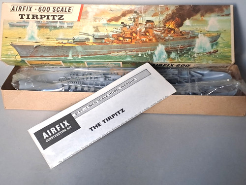 600 airfix tirpitz mit ovp - mit,