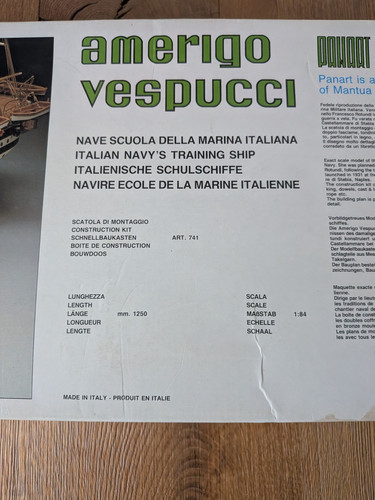Panart amerigo vespucci kit - amerigo,