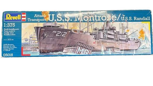 Revell 05018 uss montrose - 05018,