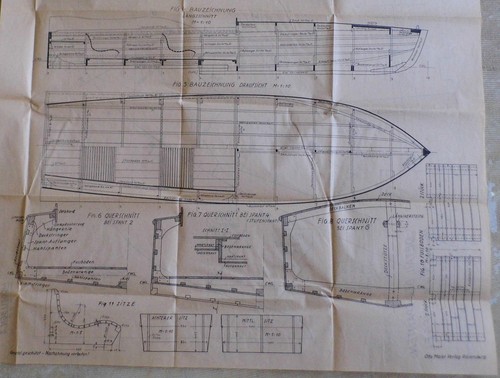 Alter modellbauplan offenes - alter,