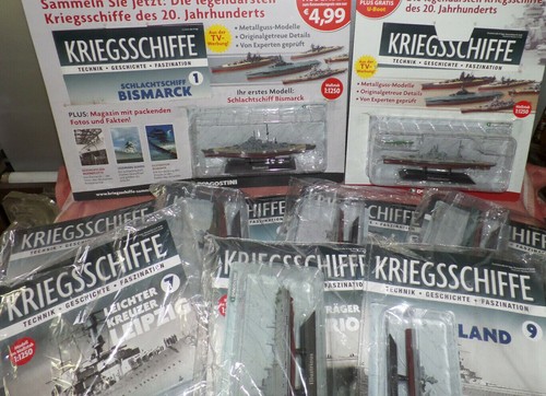 Kriegsschiffe sammlung 69 - sammlung, 1-69