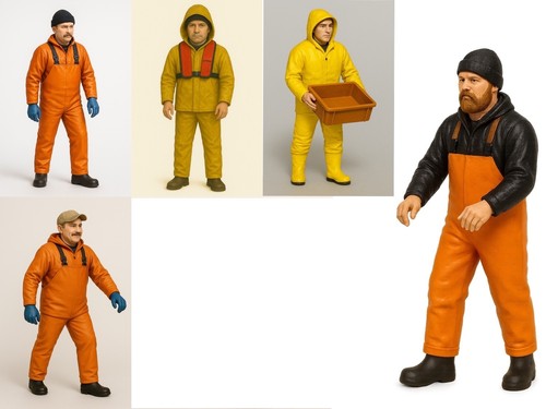 Fischkutter figuren stück - fischkutter, 5