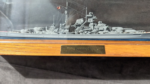 Bismarck schlachtschiff modell - bismarck,