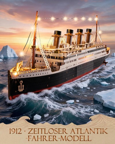 Rolife holzpuzzle titanic - 3d,