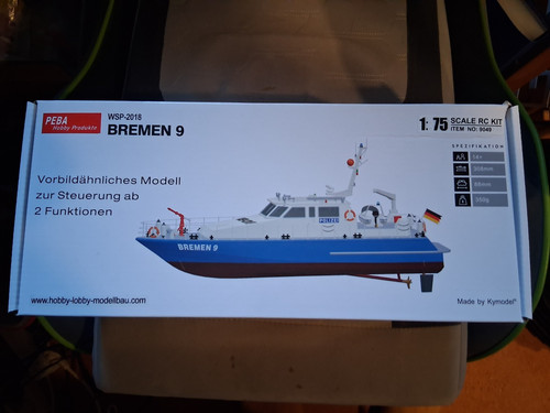 Polizeiboot bremen schiff - bremen, rc