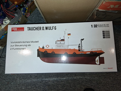 Boot schiff taucher - rc,