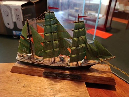 Modell schiff alexander von - schiff,