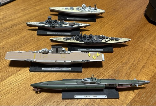 Modellschiffe - 5x,
