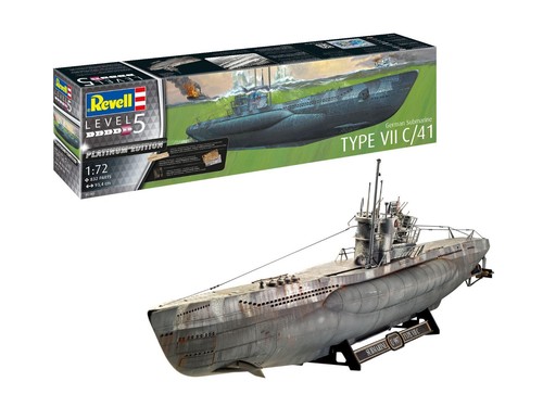 Revell german submarine - submarine, type