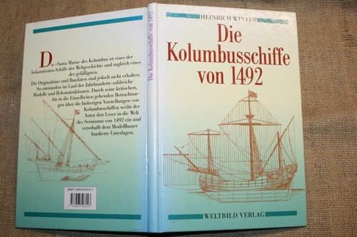 Fachbuch kolumbusschiffe pinta - kolumbusschiffe,
