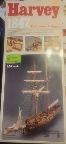 Schiffsbausatz harvey 1847 - schiffsbausatz,