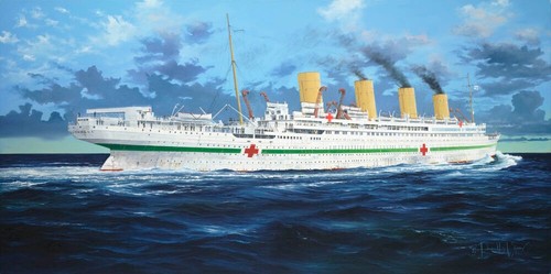Hmhs britannic von trumpeter - britannic,